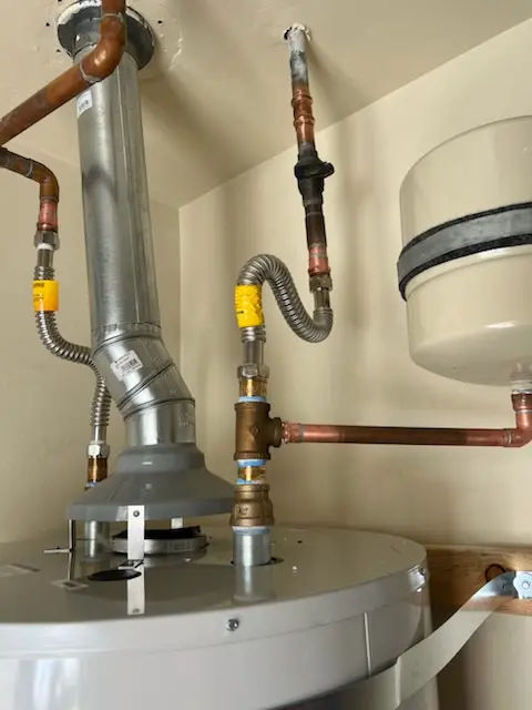 Water heater installation and plumbing repair in Rosewood